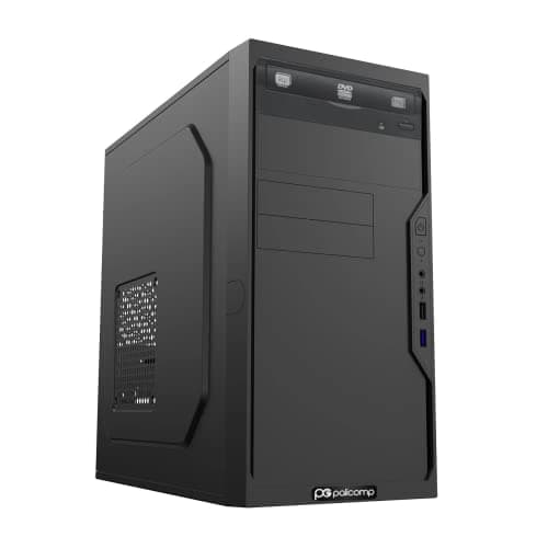 Image of PALICOMP Desktop PC AMD Ryzen 5 4600G 3.7-4.2Ghz Turbo AM4-8GB RAM - 500GB SSD M.2 - AMD VEGA 3 Graphics - WiFi - Bluetooth - No OS - WORK