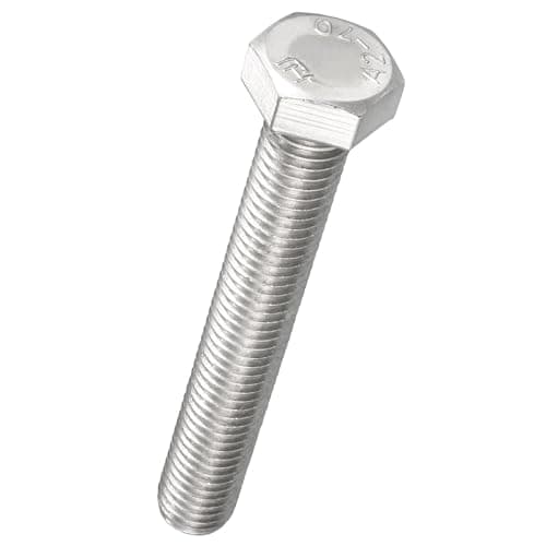 Image of TA-VIGOR M12 x 80mm 5 Pack, 304 Stainless Steel Hex Head Bolts, Heavy Duty M12 Bolts for Automotive, Machinery, Metalwork, Construction