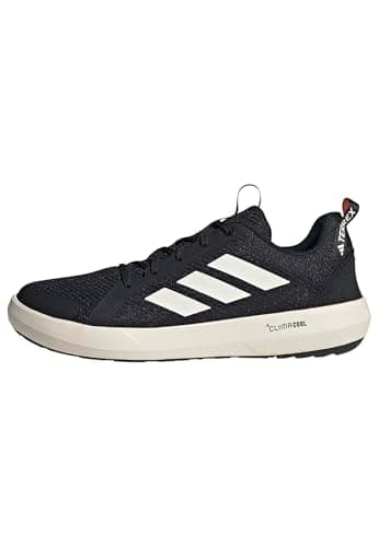 Image of adidas Unisex Terrex Boat Climacool Shoes, core Black/Chalk White/semi Impact Orange, 8 UK