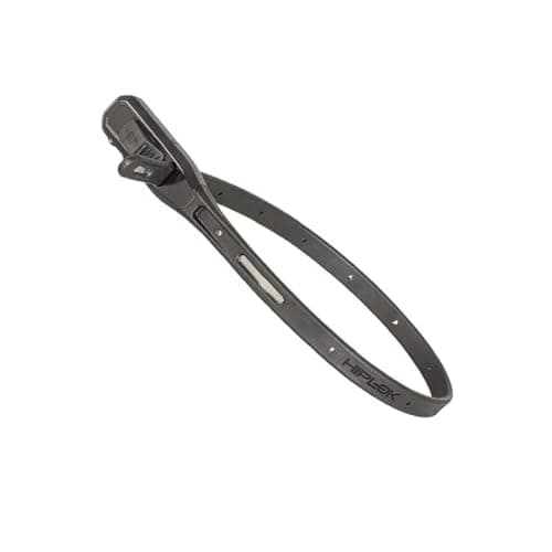 Image of Hiplok Z LOK Combo Bike Lock - Black. 3 Digit Combination Bicycle Lock/Helmet Lock/Accessory Lock. Lightweight, Steel Core. 43cm x 1.5cm x 1cm