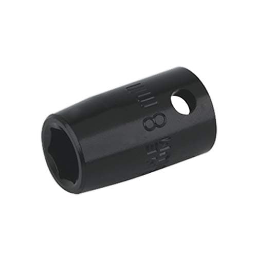 Image of Sealey Is3808 Impact Socket 8Mm 3/8Sq Drive