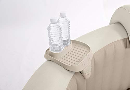 Image of Intex B01K8AWN8I PureSpa Cup Holder and Refreshment Bowl (Pack of 2) Multi-Coloured