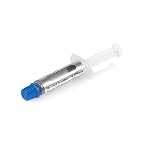 Image of StarTech.com Thermal Paste, Metal Oxide Compound, Re-sealable Syringe (1.5g), CPU/GPU Thermal Grease Paste (SILVGREASE1)