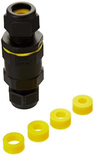 Image of Knightsbridge JBAV002 16 A 3-Pole IP68 Weatherproof Inline Connector