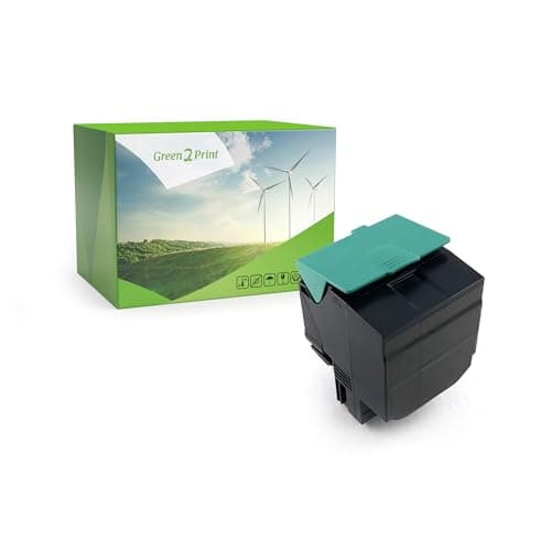 Image of Green2Print Toner black 8000 pages replaces Lexmark C546U1KG, C546U2KG Toner cartridge for Lexmark X546DTW, X548DE, X548DTE, C546DTN