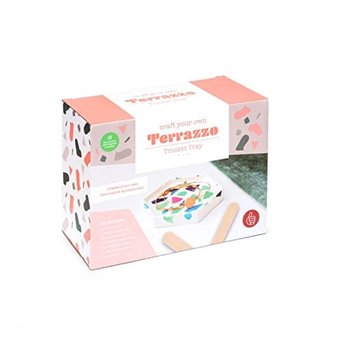 Image of Thumbs Up DIY Terrazzo Jewellery Tray - Trinket Tray