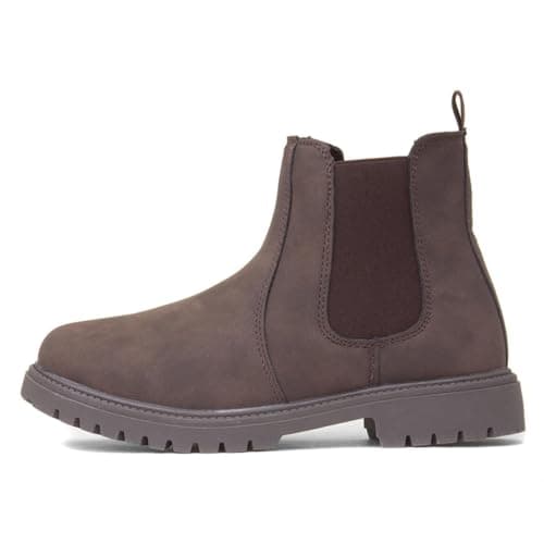 Image of STONE CREEK Junior Paul Boys Brown Chelsea Boot - Size 13 Child UK - Brown