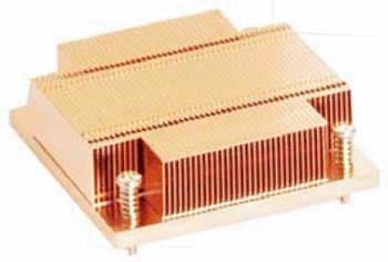 Image of Supermicro SNK-P0011 Passive Heat Sink. 1U LGA775 PASSIVE HEATSINK MB-CP. Copper Heatsink - Bonded Fin