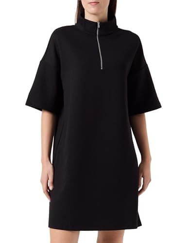Image of Vila Women's Jersey Dress, Black Beauty, L
