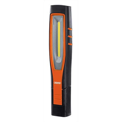 Image of Draper 11761 7W COB LED Rechargeable Inspection Lamp, Orange
