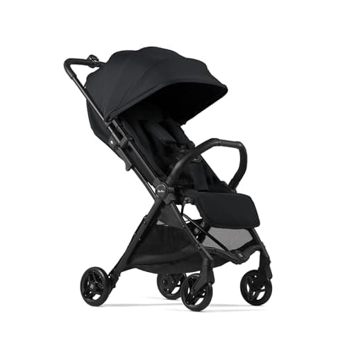 Image of Silver Cross - Jet 5 Compact Pushchair - Travel Stroller - Foldable & Lightweight Stroller/Travel System - Cabin Size - Car Seat Compatible - Newborn to 4 years - Space