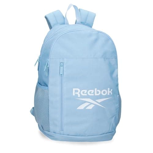 Image of Reebok Ashland Backpack, Dual Compartment, 15.6”, Blue, 30 x 48 x 15 cm, 21.6 L, Polyester by Joumma Bags