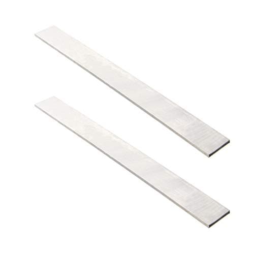Image of Utoolmart HSS Lathe Tool Bit 2mm x 20mm x 200mm, Square Lathe Turning Tool Blanks, High Speed Steel Rectangular Fly Cutter Mill Blank 2pcs