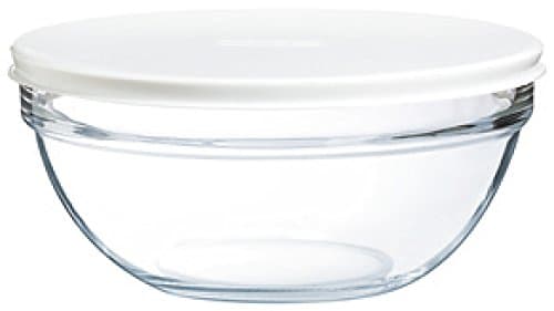 Image of Luminarc Empilable Stacking Bowl 20cm With Lid Clear 20cm