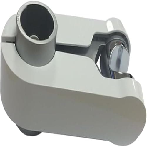 Image of Aqualisa 910599 Pinch Grip Sliding Shower Handset Holder, Half White, 25mm