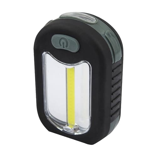 Image of Uni-Com Multi Light – 2 in 1 Flashlight with 3 LED Torch & 3W COB LED Work Light, Free Standing, Magnetic & Hanging Hook, Batteries Included for DIY, Camping, Automotive & Home Use