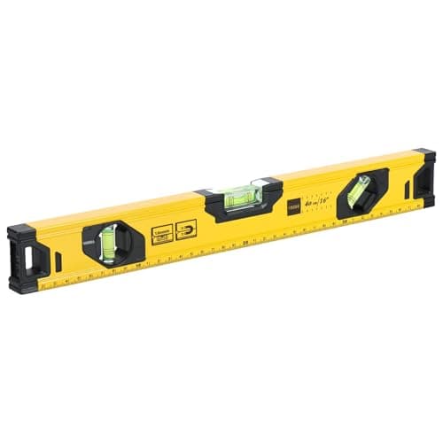 Image of flintronic Spirit Level Magnetic, 400mm/16Inch Level Tool Aluminium Alloy, with 3 Bubble 45°,90°,180°, Shock Proof Torpedo Level, Lightweight Portable, for Measurement, Acceptance