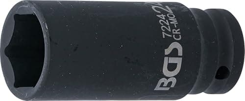 Image of BGS 7224 | Impact Socket Hexagon, deep | 12.5 mm (1/2") Drive | 24 mm
