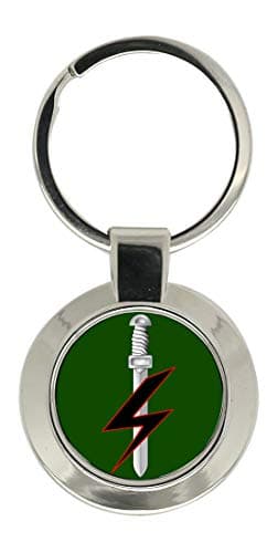 Image of Giftshop UK Special Forces Support Group, British Army Key Ring
