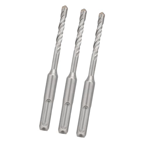 Image of hsawbit SDS Plus Hammer Drill Bits 5mm x 110mm x 3, SDS Masonry Dill Bit Cross Tip Carbide Drill bit for Brick Walls, Concrete, Stone