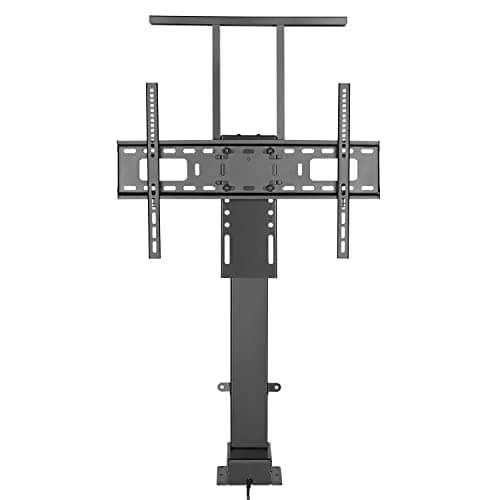 Image of Allcam EFS66L Electric TV Lift/Motorised Height-adjustable Floor Stand for 40"-75" LCD/LED Screens Mount Size 600x400