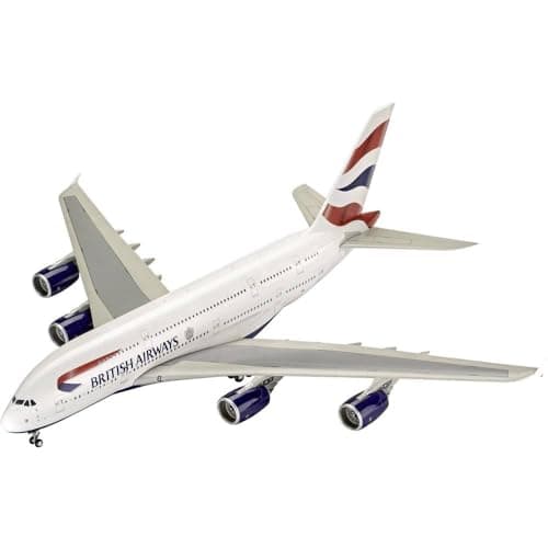 Image of Revell 03922 Airbus A380-800 British Airways 1:144 Scale Unbuilt/Unpainted Plastic Model Kit