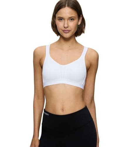 Image of TriAction Women's Triaction Energy Lite N Ex Sports bra non-wired, White, 32C