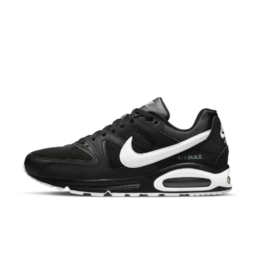 Image of NIKE Men's Air Max Command Running Shoes, Black Black White Cool Grey 032, 8 UK