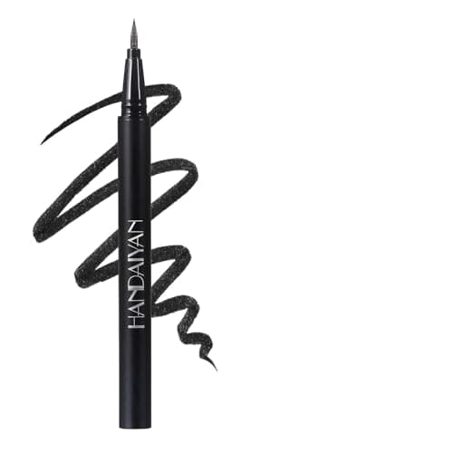 Image of Flintronic Waterproof Eye Liner, Quick Drying Liquid Eyeliner, Long-Lasting & Smudge-Proof, Pearl Neon Colorful, Highly Pigmented Color, Fine Tip for Precise Lines, All Day Wear