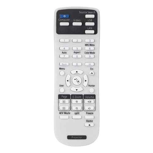 Image of Aimdio 217702300 Projector Remote Control for Epson EB-2250U EB-2040 EB-2055 EB-2065 EB-2140W EB-2155W EB-2165W EB-2245U EB-2255U EB-2265U EB-X500KG EB-X550KG