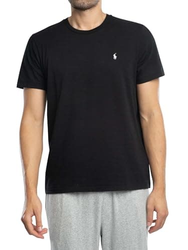 Image of Ralph Lauren Polo Men's Signature T Shirt - Black, L, Black, L