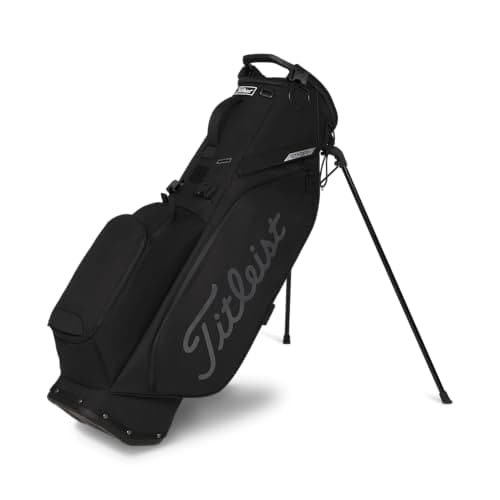 Image of Titleist Players S4 StaDry Stand Golf Bag, Black/Black/Graphite
