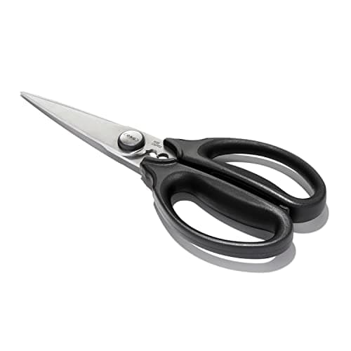 Image of OXO Good Grips Kitchen & Herb Scissors, Silver/Black
