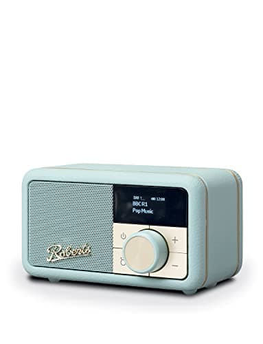 Image of Roberts Revival PETITE FM/DAB/DAB+ Digital Radio with Bluetooth, Duck Egg