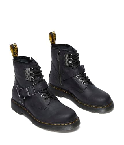 Image of Dr. Martens Men's 32038001 Boots, Black, 8 UK