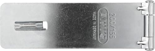 Image of ABUS Hasp and Staple 200/155 - Device for Padlocks - for Smashing Doors - ABUS Security Level 2 - Silver