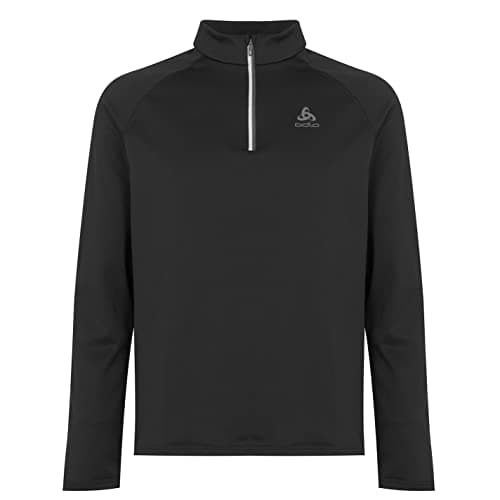 Image of Odlo Mens Besso Fleece Top Half Zip Black S