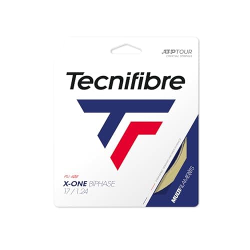 Image of Tecnifibre X-One Biphase Tennis String 1.34mm Natural - 12m Set