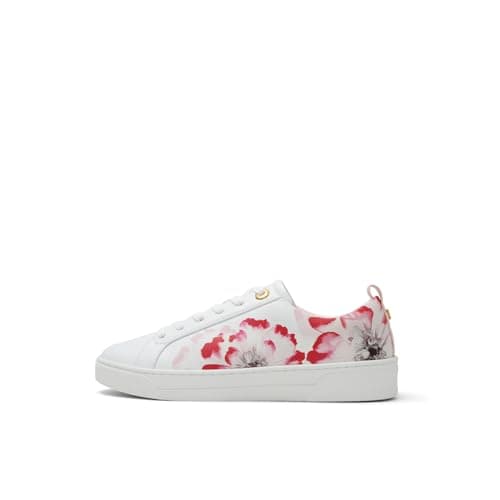 Image of Ted Baker Women's Alison Sneaker, Red Overflow, 7