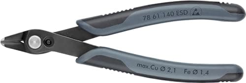 Image of KNIPEX Electronic Super Knips XL ESD with Multi-Component Handles 140 mm, 78 61 140 ESD