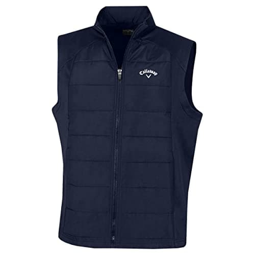 Image of Callaway Golf Mens Full Zip Puffer Gilet - Peacoat - XXL