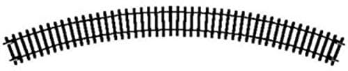 Image of Hornby R607 OO Gauge 2nd Radius Double Curve Track - Extra Pieces for Model Railway Sets, Model Train Track Pieces - Scale 1:76