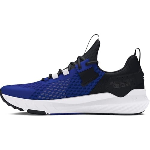 Image of Under Armour Men's Project Rock Blood Sweat Respect 4 Sneakers, (401) Team Royal/Black/White, 10.5