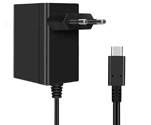 Image of Charger for Nintendo Switch 15V 2.6A Quick Charge with USB Type C Cable, Power Adapter Supports TV Dock Compatible with Nintendo Switch & Switch Lite