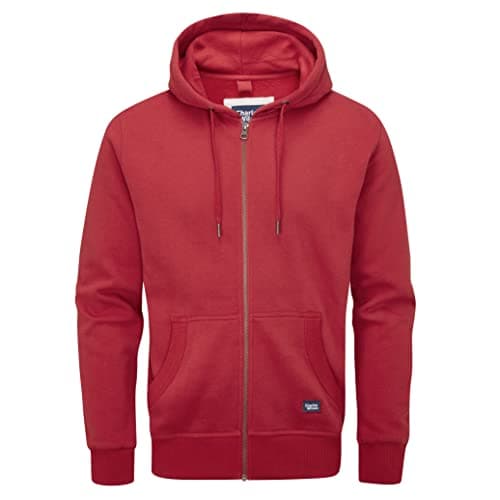 Image of Charles Wilson Men's Full Zip Midweight Hoody (XL, Red (0822))