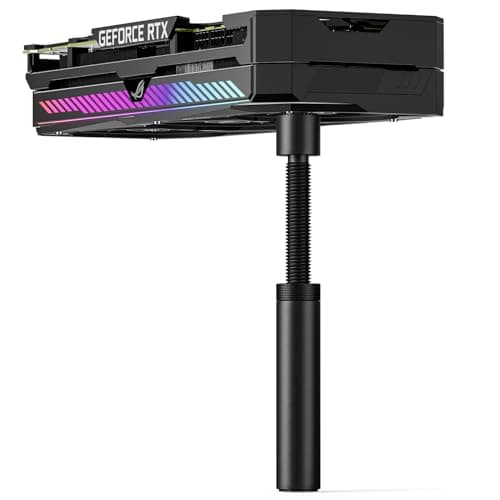 Image of upHere Gaming GPU Support Bracket, Adjustable Height Graphics Card Support with Magnet and Non-Slip Sheet, GPU Sag Bracket for Universal Video Card, 70-120mm(L), GB70K
