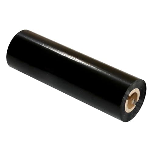 Image of 110mm x 74mtr Black Thermal Transfer Ribbons Wax Resin Grade Ribbons for Zebra Desktop Printers Box of 25