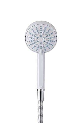 Image of Mira Showers Beat Shower Head Handheld Shower Head 4 Spray Shower Head 110 mm White 1.1605.238