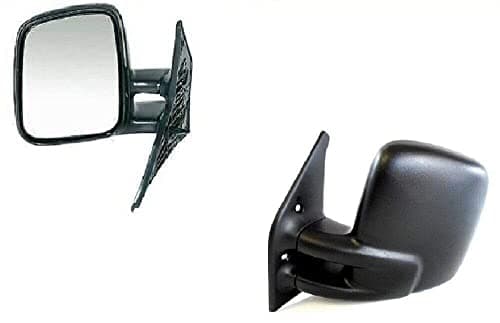 Image of TVP Trade Vehicle Parts.co.uk Compatible With Door Wing Mirror Manual Outside Adjust Left N/S Vw Transporter T4 1991-2004