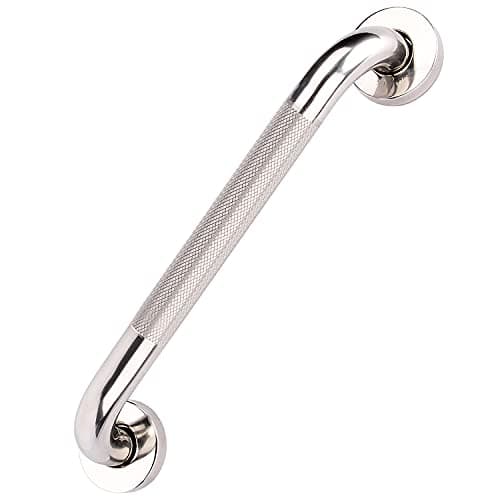 Image of supregear Bathroom Grab Bar Rail, 40 cm 304 Stainless Steel Anti-Slip Safety Rail for Elderly, Indoor/Outdoor Auxiliary Support Handle for Bathtub Shower Kitchen Bedroom Steps, Disabled Senior